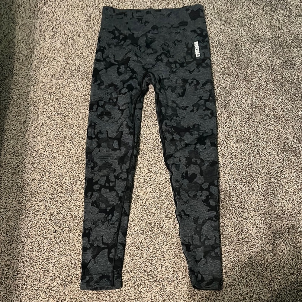 Seamless Gymshark Camo Leggings